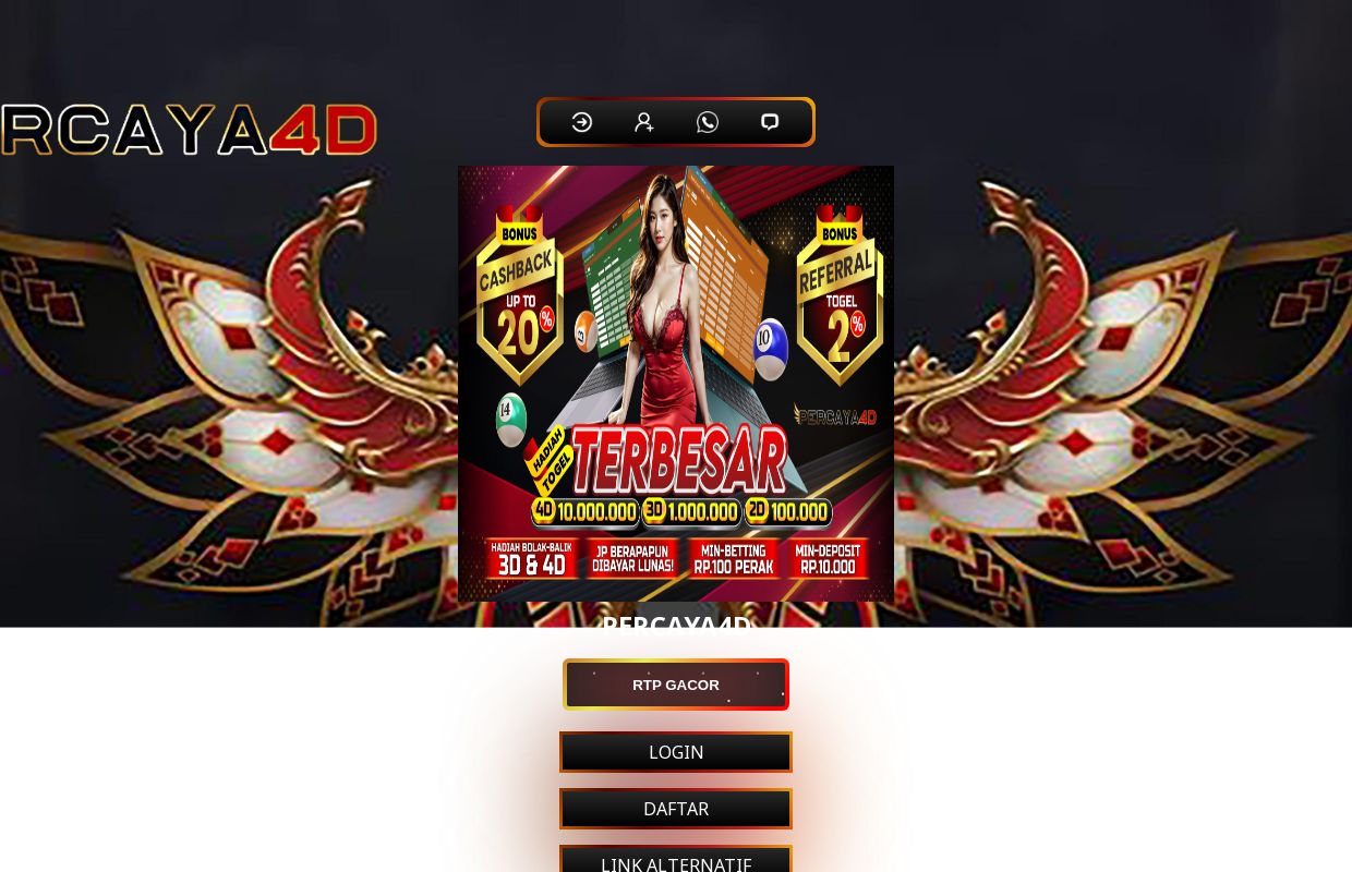 Percaya4D Situs Resmi Terpercaya