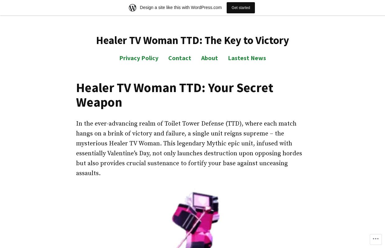 Healer TV Woman TTD: The Key to Victory