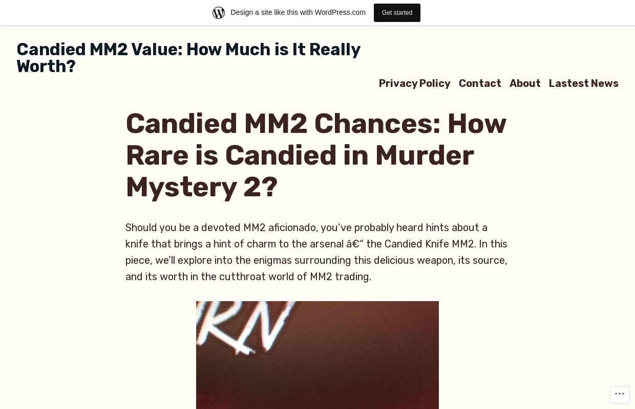 Candied MM2 Value: How Much is It Really Worth?