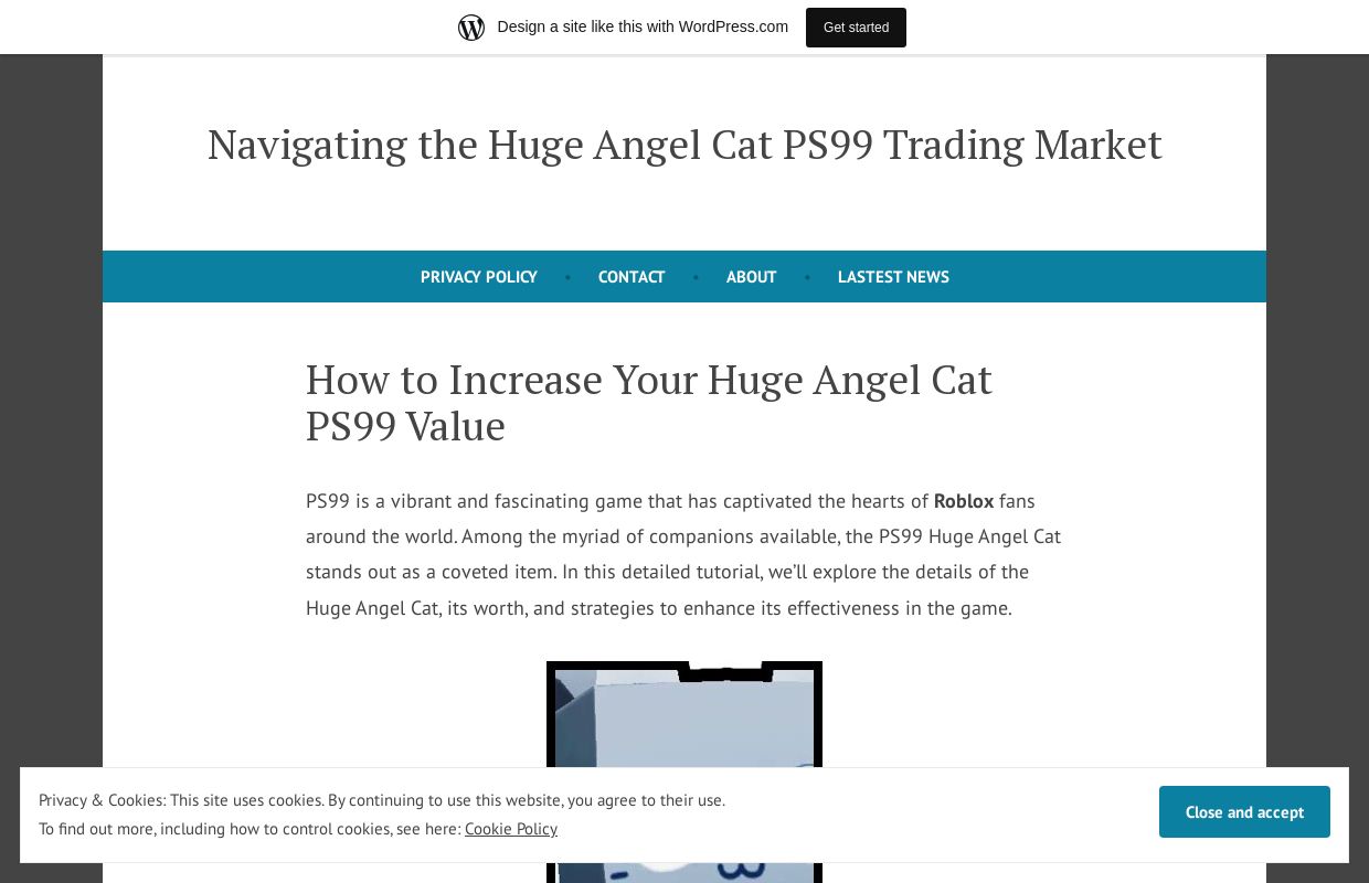 Navigating the Huge Angel Cat PS99 Trading Market
