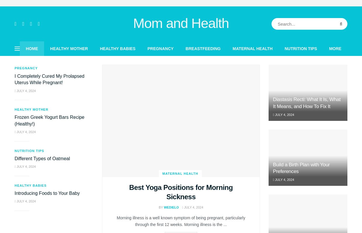Mom and Health – The Best Source of Moms Health Related News