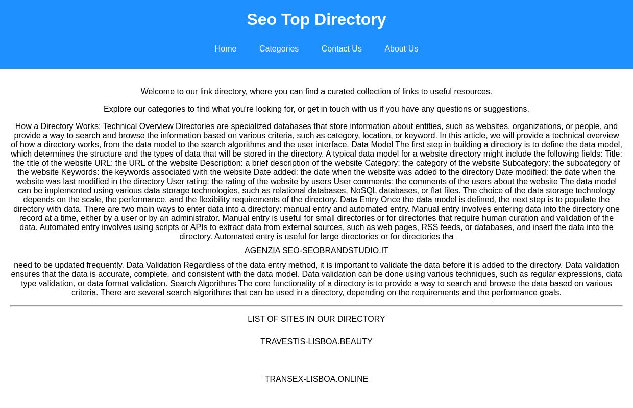 Seo Top Directory 