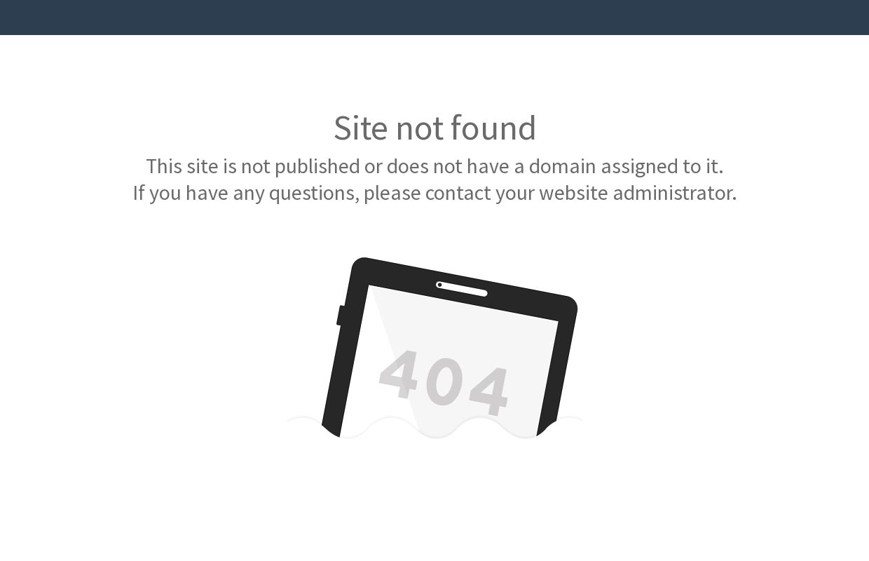 SITE NOT FOUND