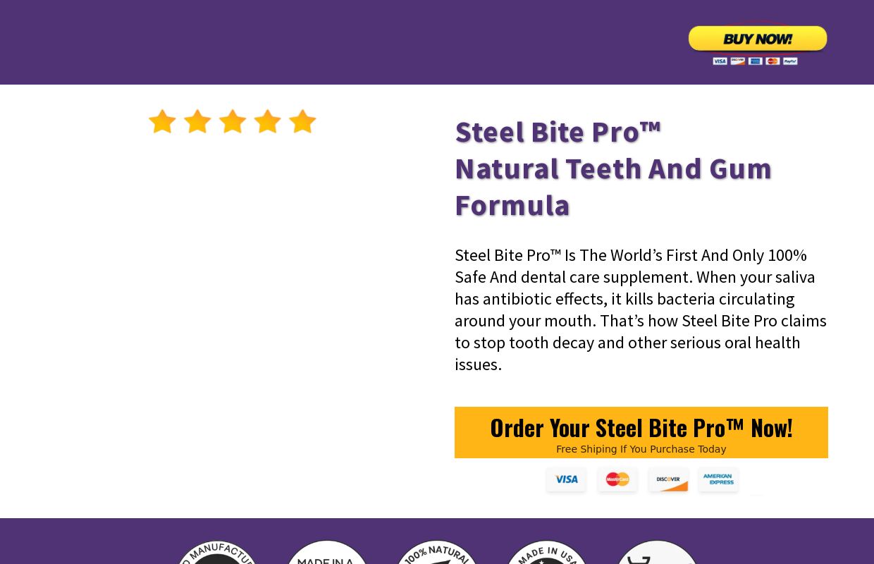 Steel Bite Pro™ | Official Website