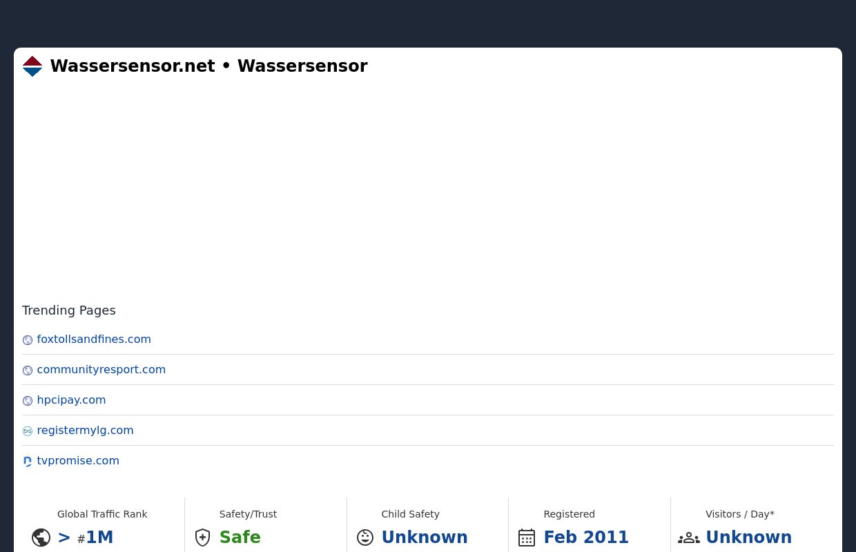 Wassersensor.net - Wassersensor