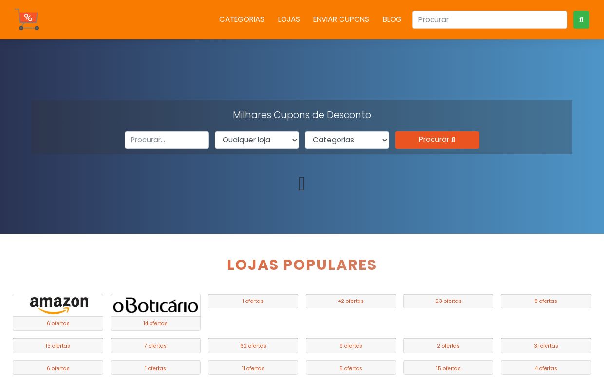 Cupom Diário - Publicação de cupons diariamente