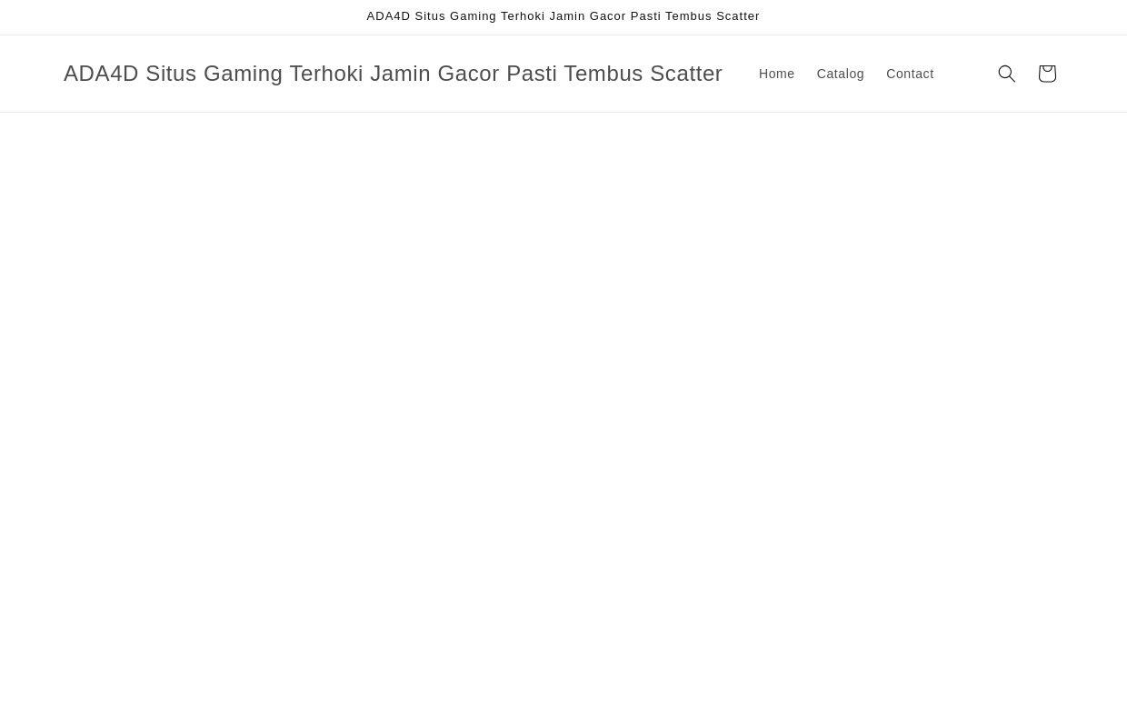 ADA4D Situs Gaming Terhoki Jamin Gacor Pasti Tembus Scatter