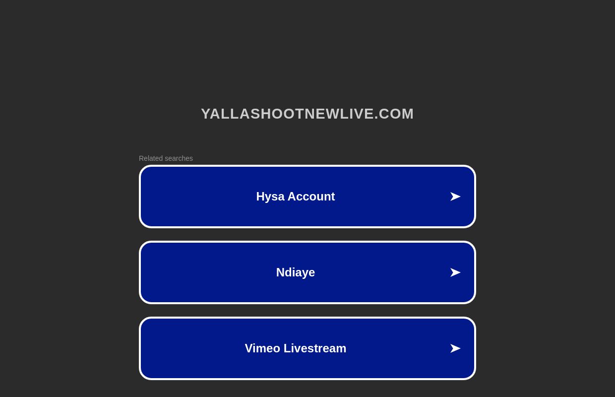 يلا شوت لايف الجديد | Yalla Shoot Live | بث مباشر اهم مباريات اليوم