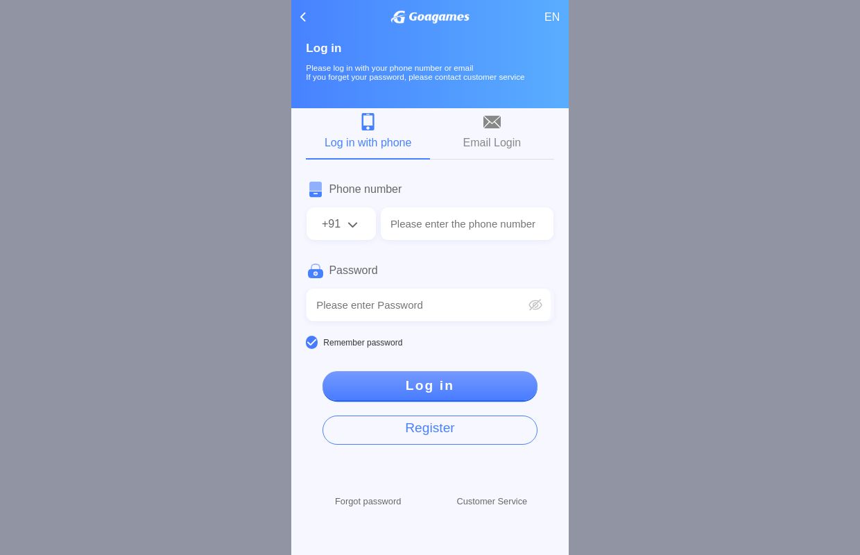 GoaGames | GoaGames Login | GoaGames.in