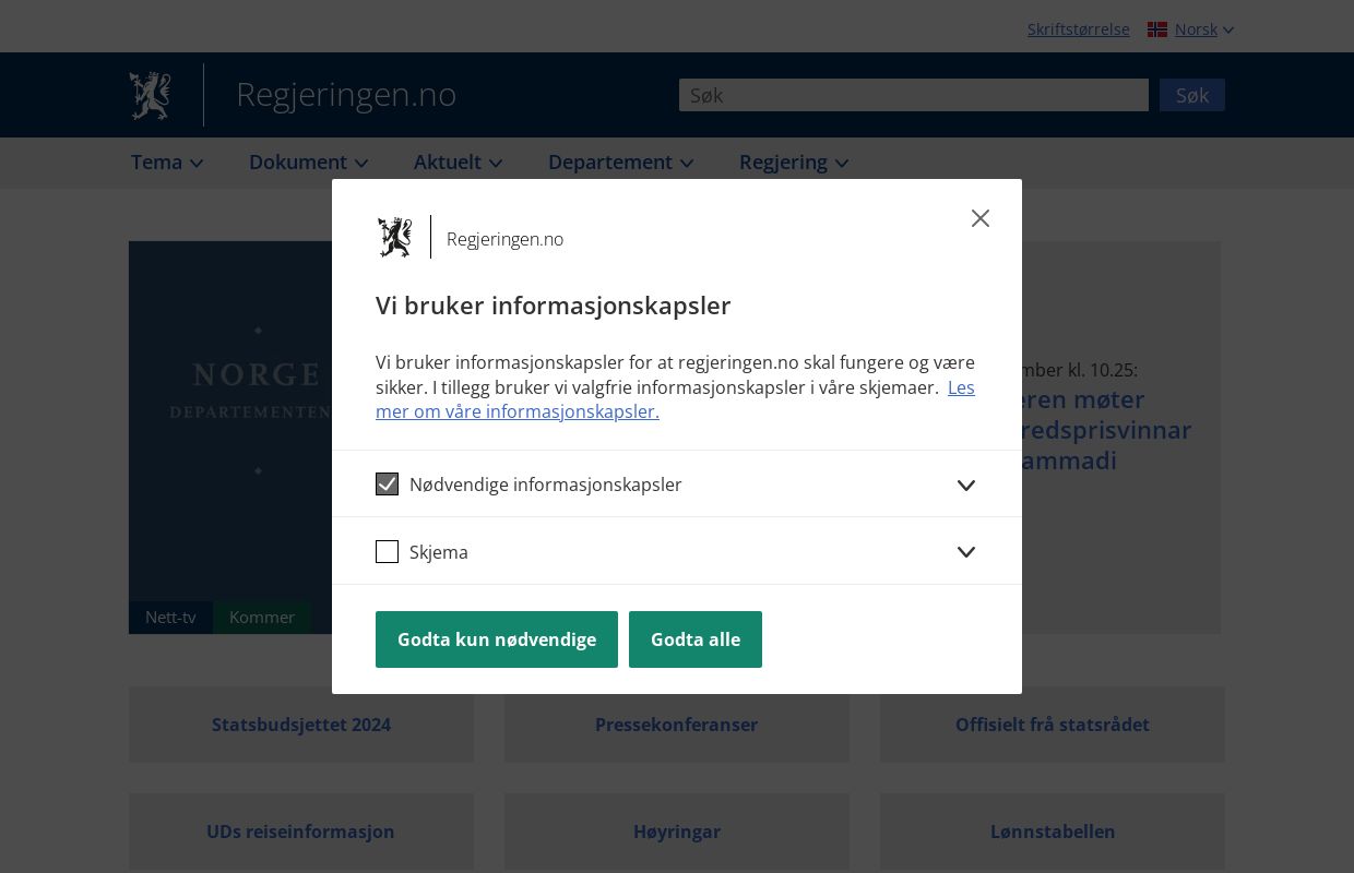 Forsiden - regjeringen.no