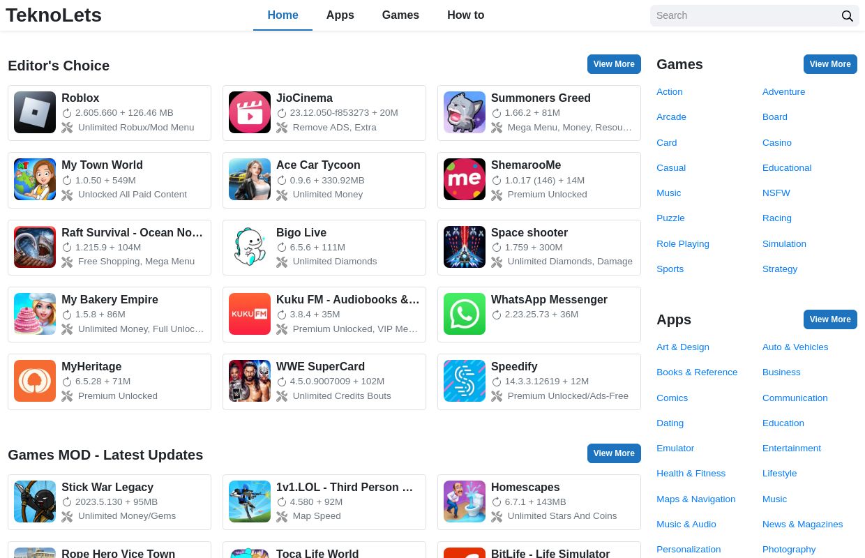 TeknoLets - Free Apps & Games APK Download for Android™