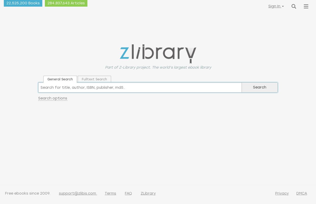 Z-Library Project - Electronic library. Download books free