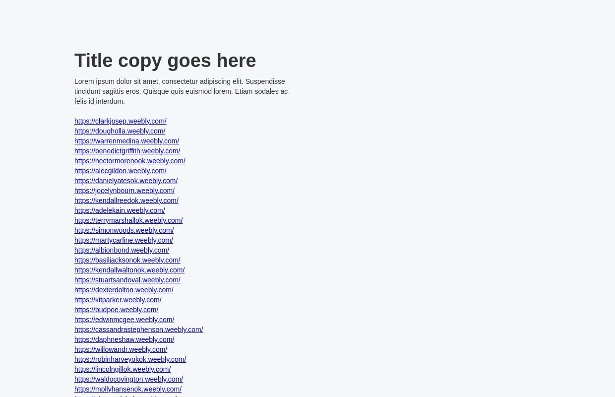 Herb's Stunning Site