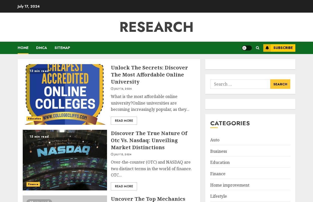 Research