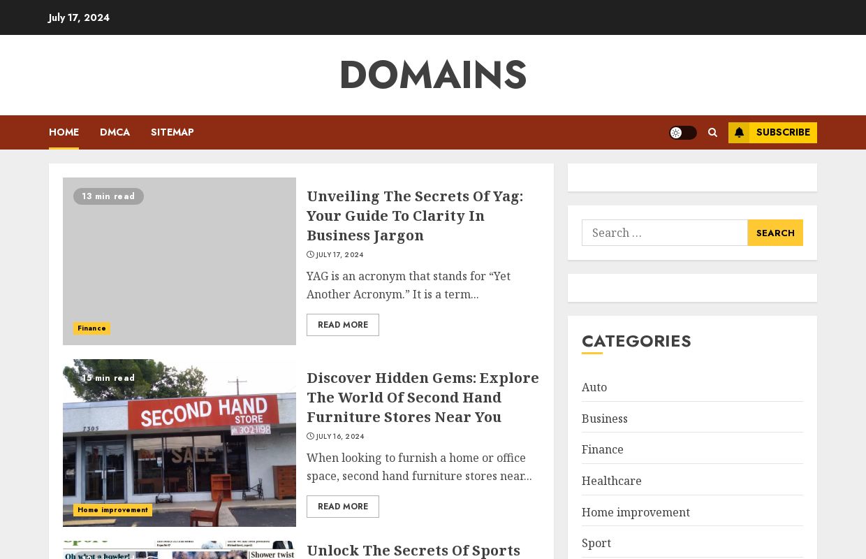 Domains