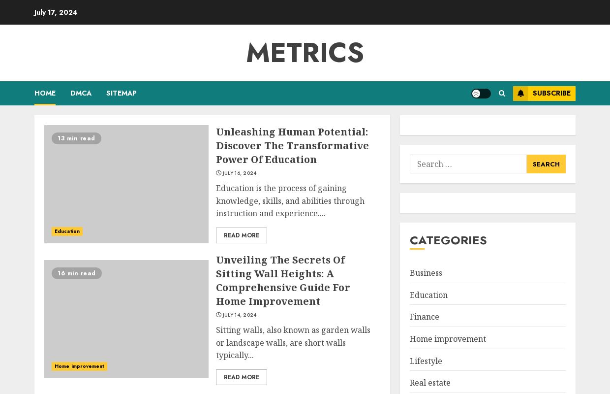 Metrics