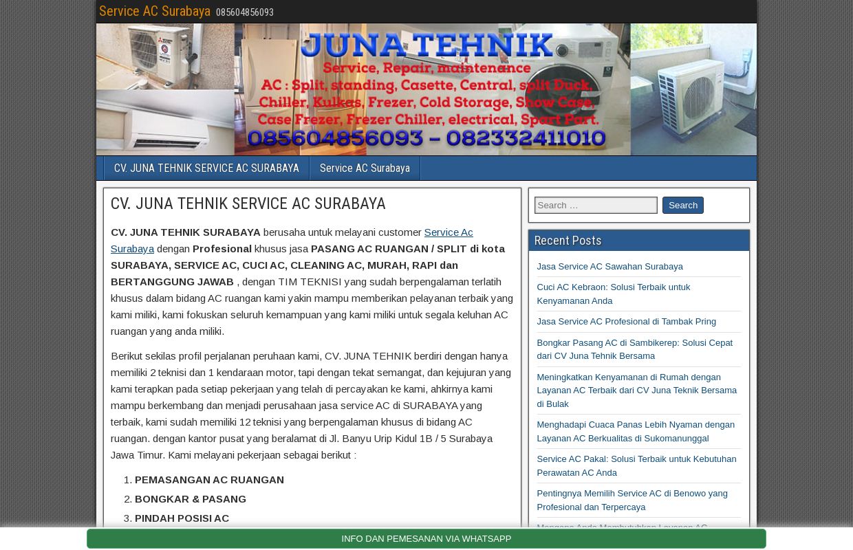 Service AC Surabaya – 085604856093
