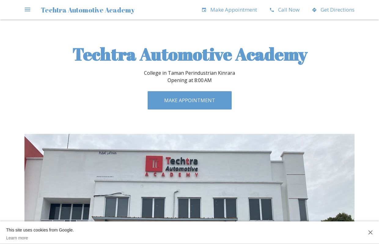 Techtra Automotive Academy - College in Taman Perindustrian Kinrara