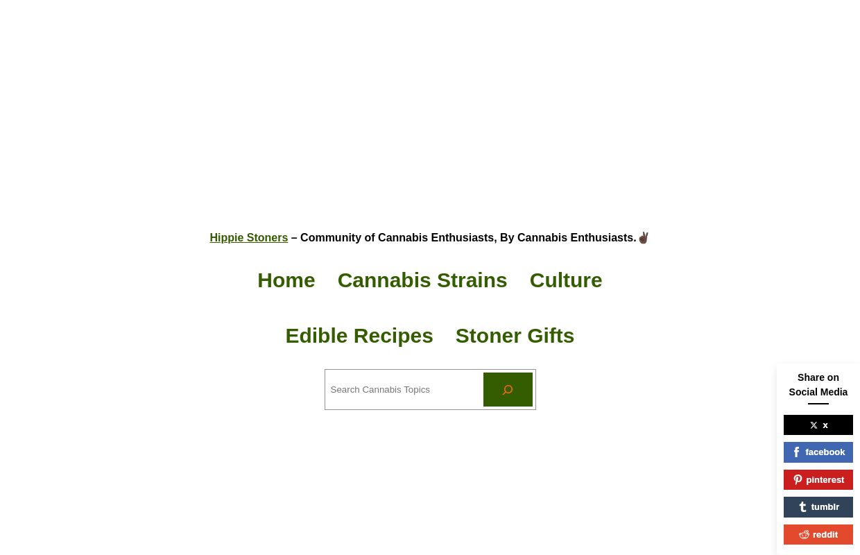 Hippie Stoners, A Community Of Weed Enthusiasts, By Weed Enthusiasts.