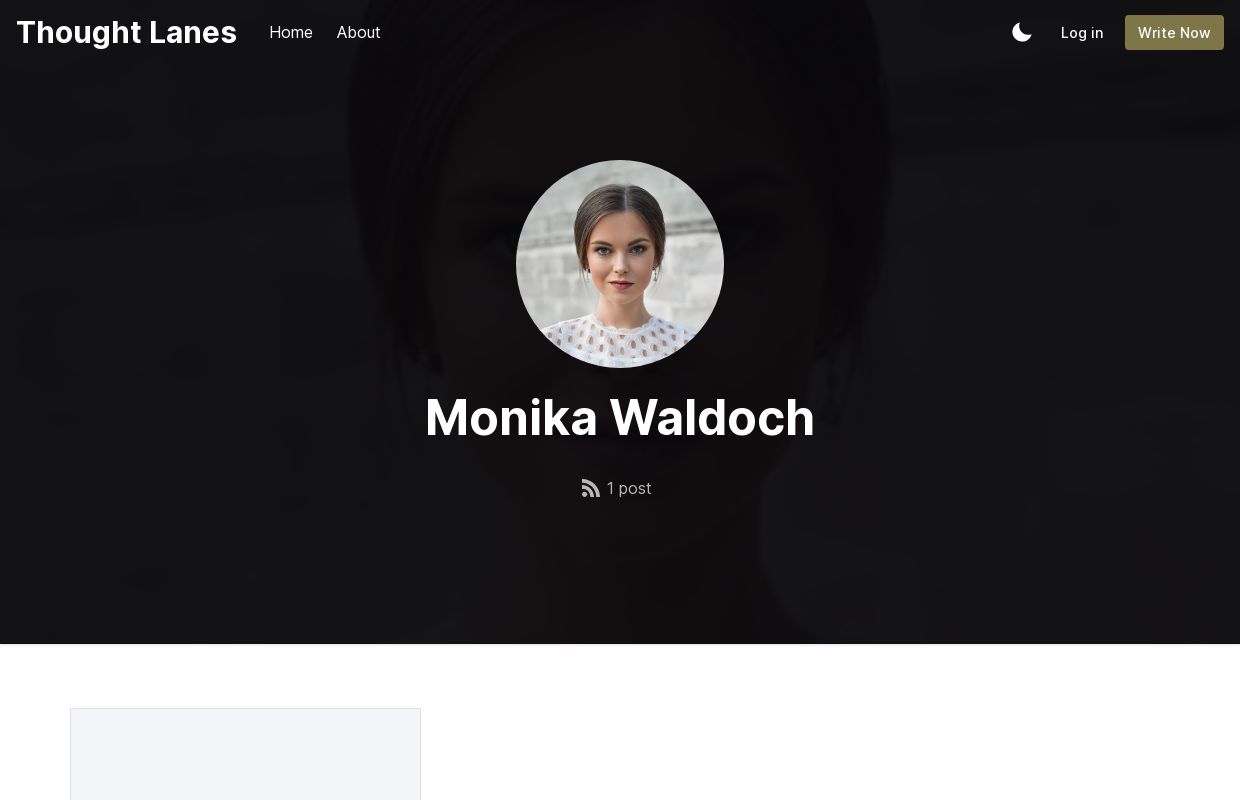 Monika Waldoch - Thought Lanes