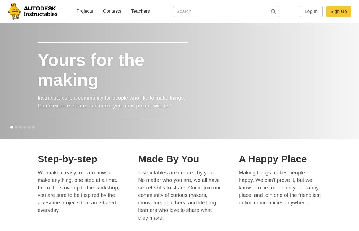 Yours for the making - Instructables