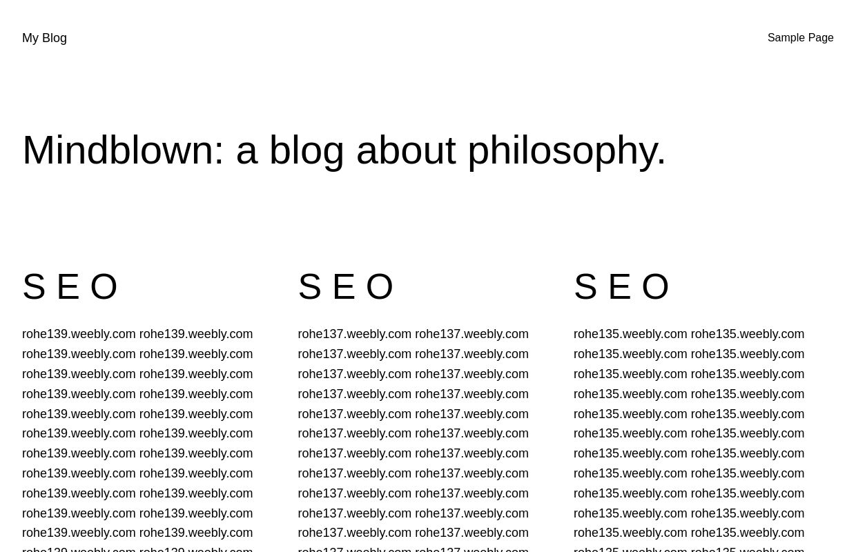My Blog – My WordPress Blog