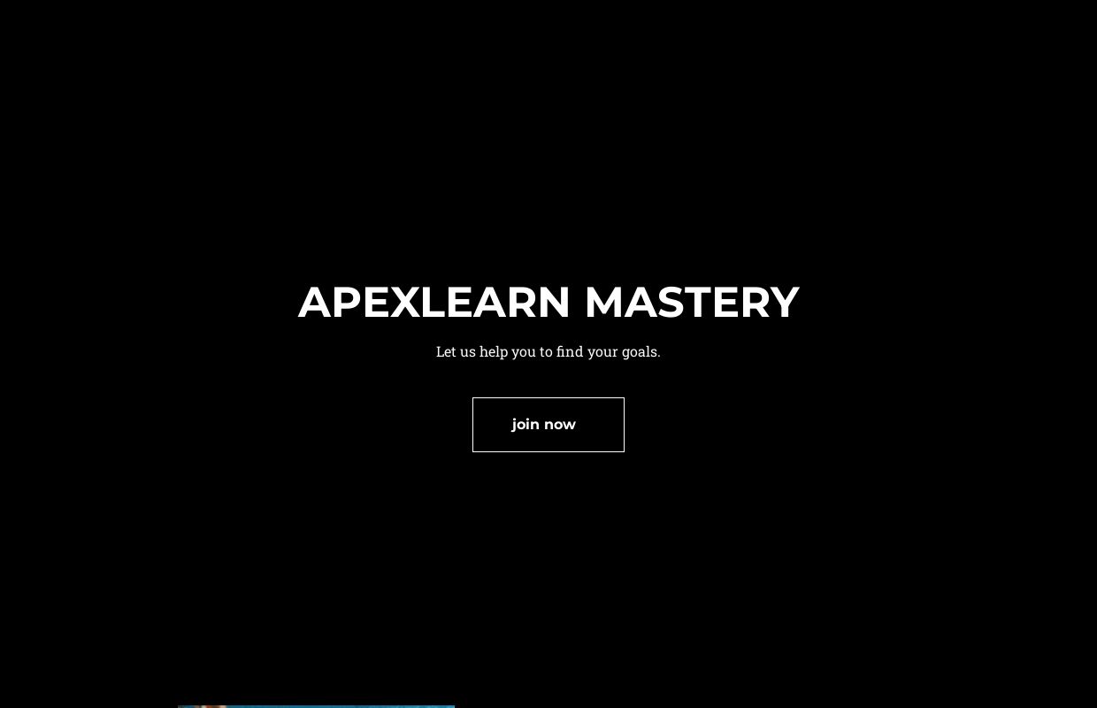 APEXLEARN MASTERY - Home