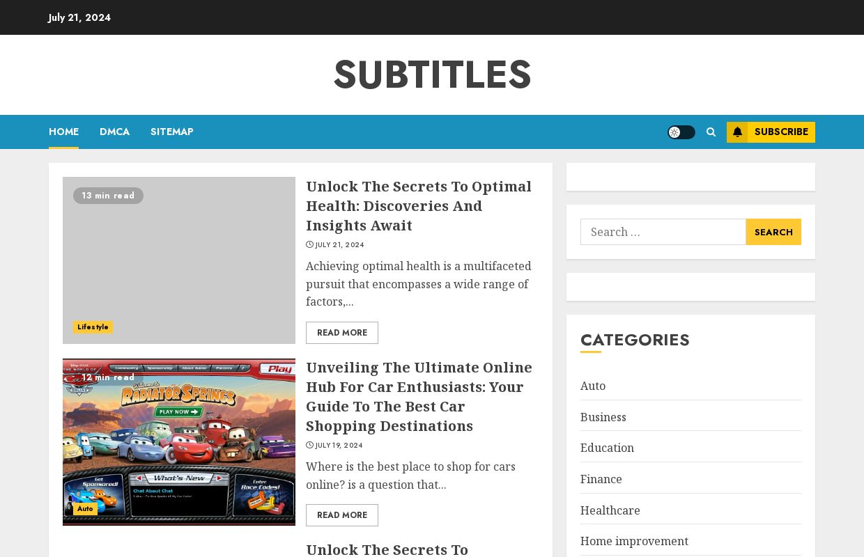 Subtitles