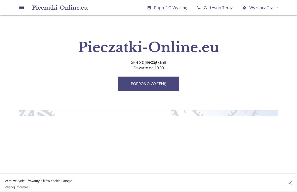 Pieczatki-Online.eu - Sklep z pieczątkami