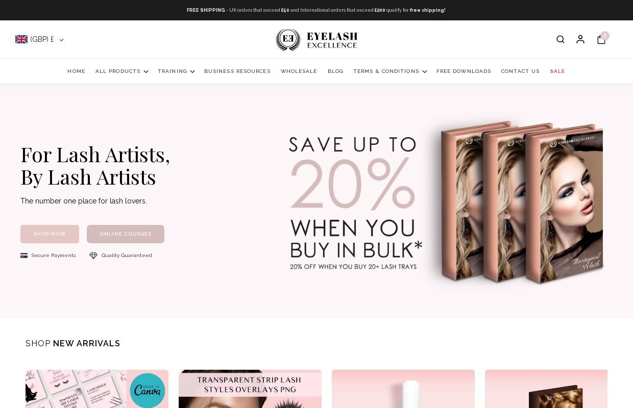 Eyelash Excellence - Professional Eyelash Extensions Supplier