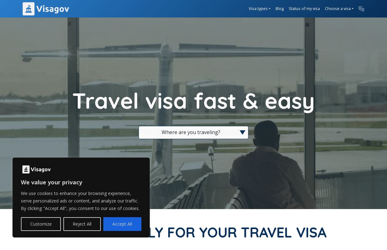 Visagov | Official electronic visas to travel
