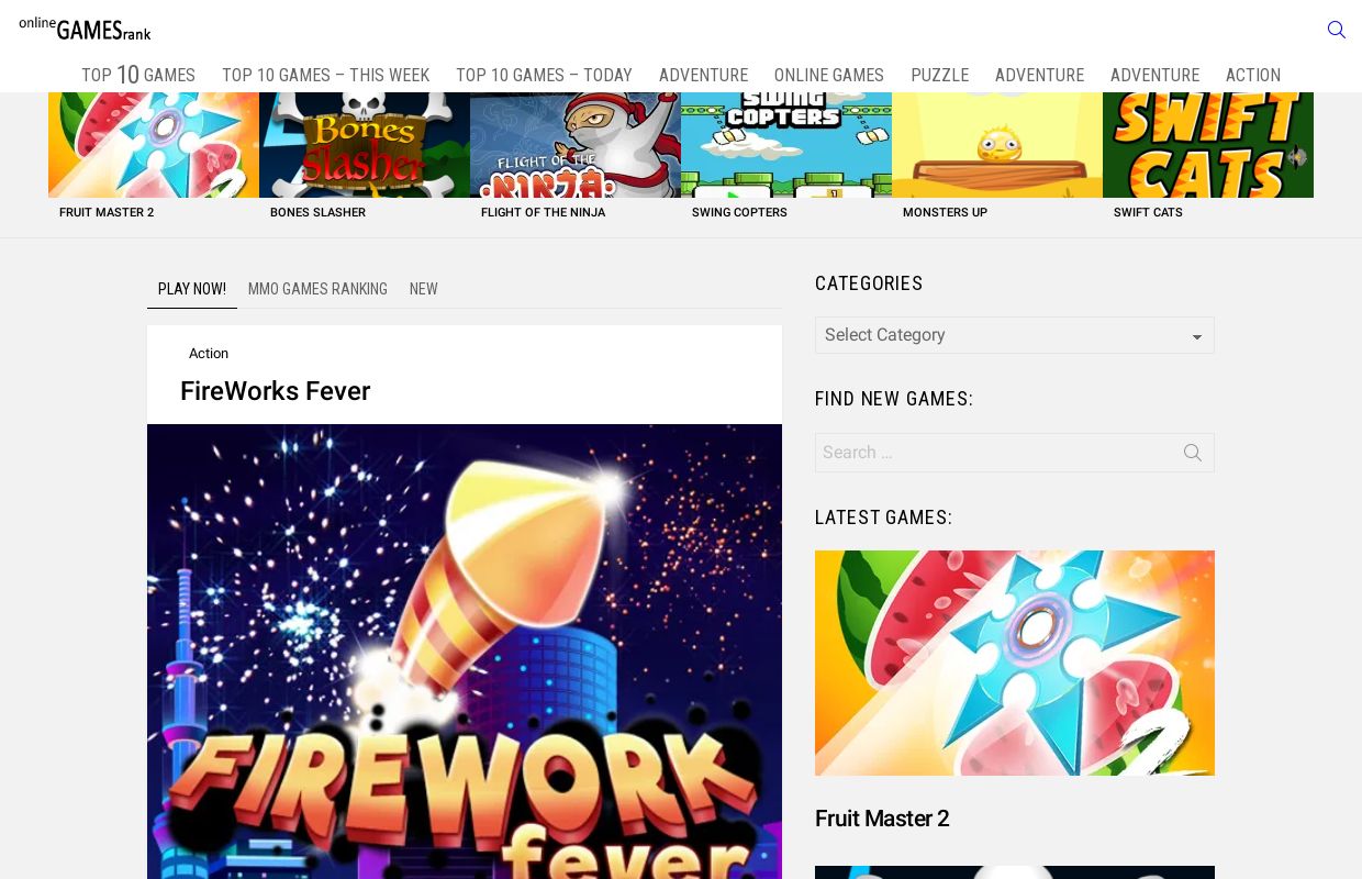 Best 2021 online games ranking -