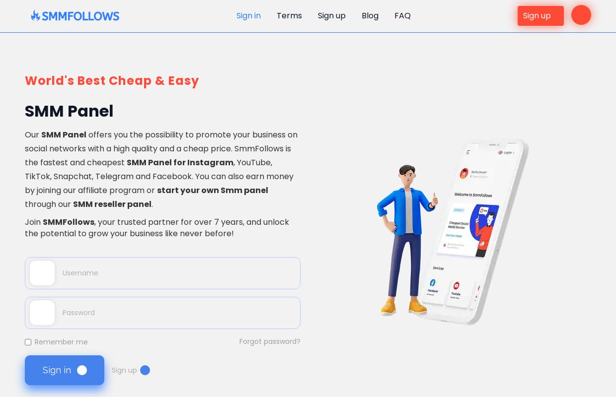 SMM Panel : World's Best and Cheapest SMM Panel Services
