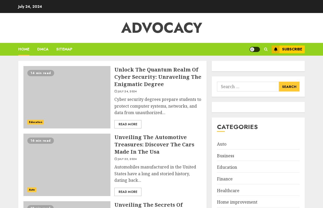 Advocacy