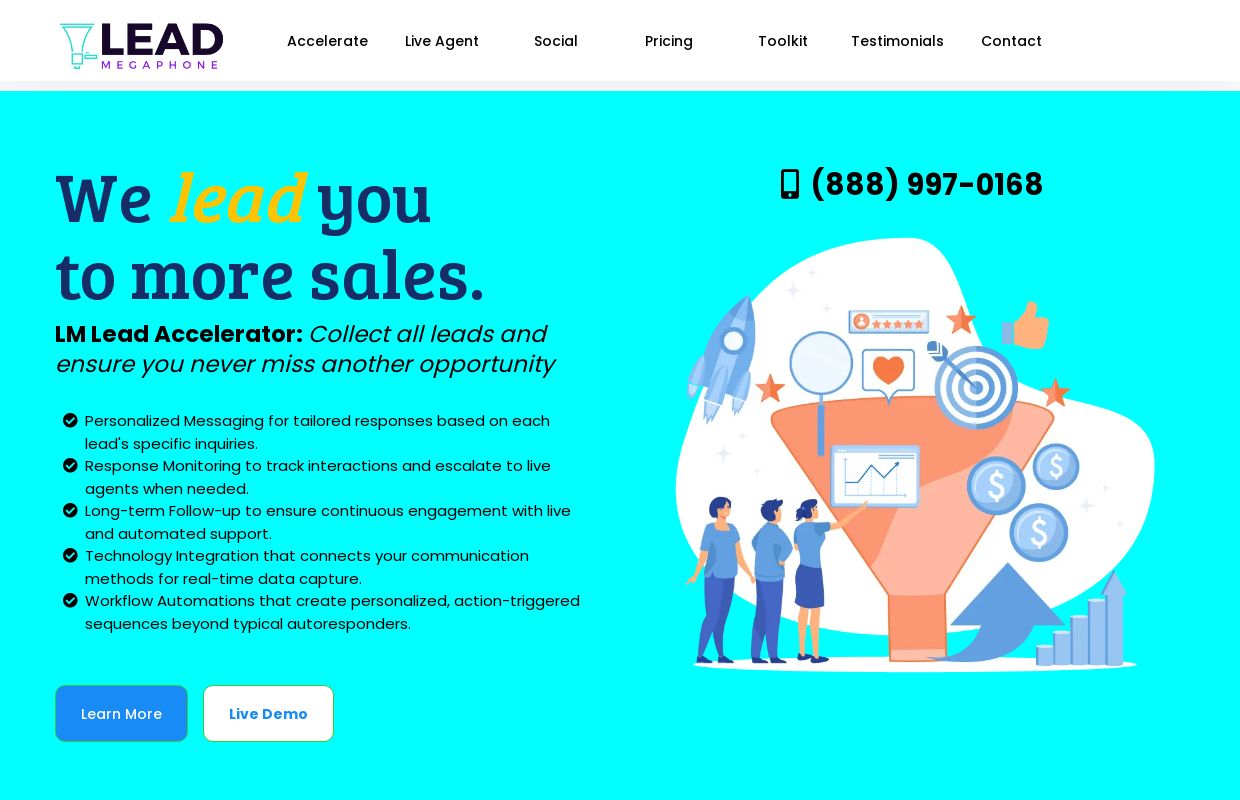 Lead Megaphone: Premier Lead Generation Service for Businesses