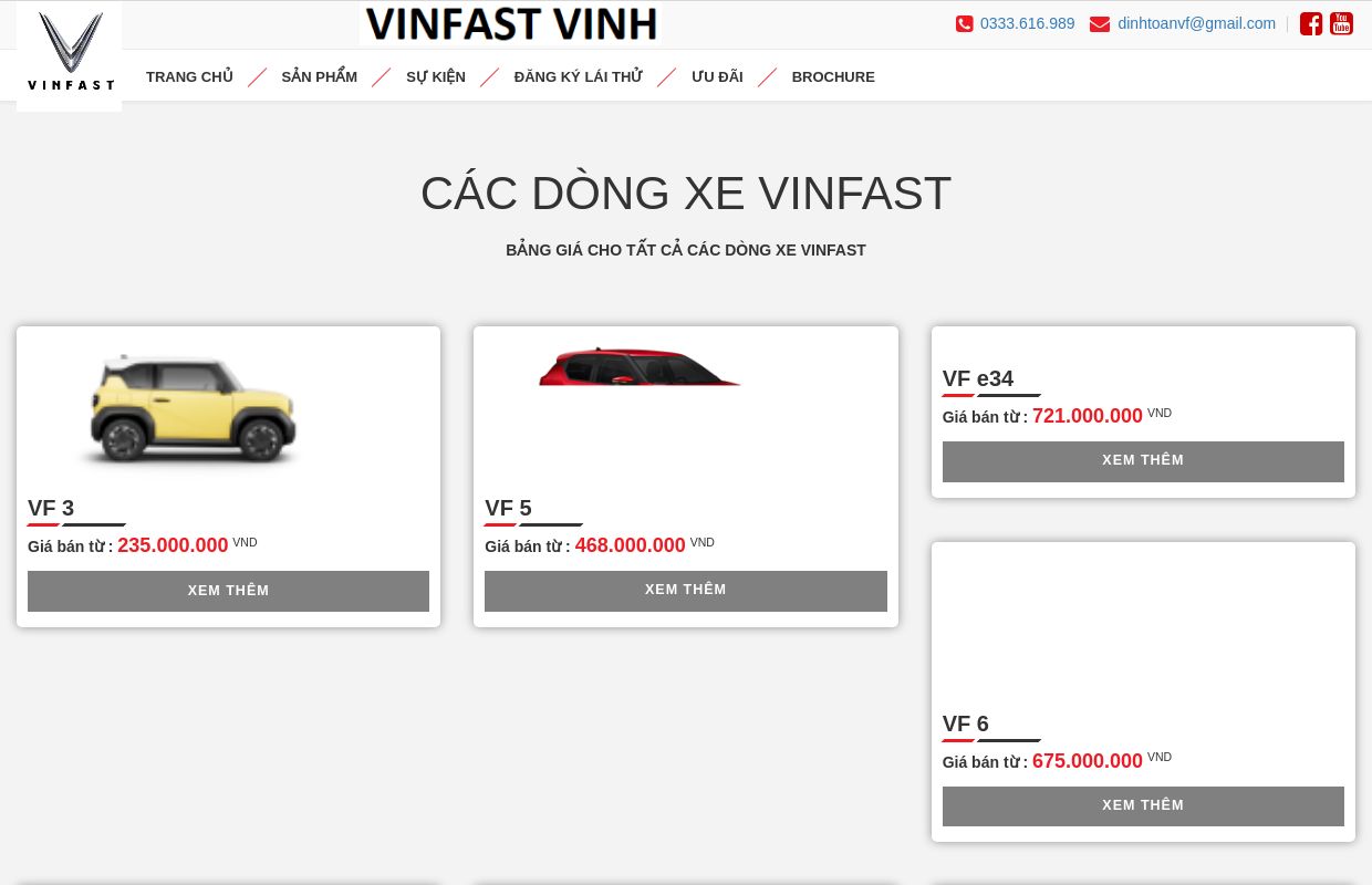 Trang Chủ - VinFast Vinh
