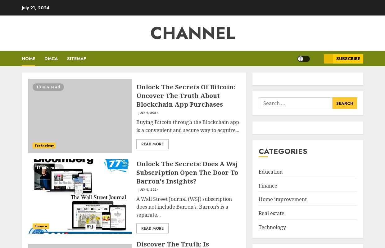 Channel