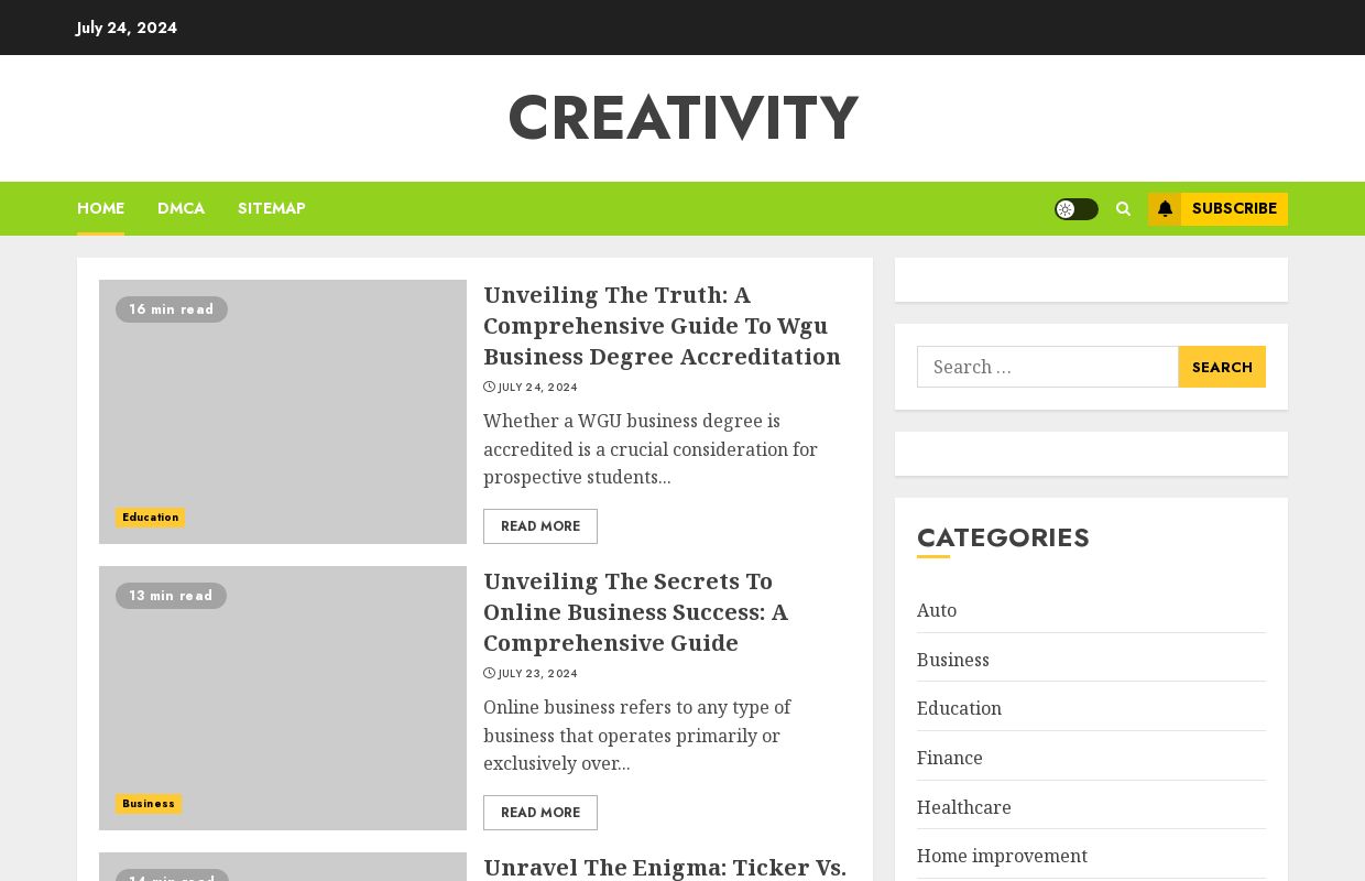 Creativity