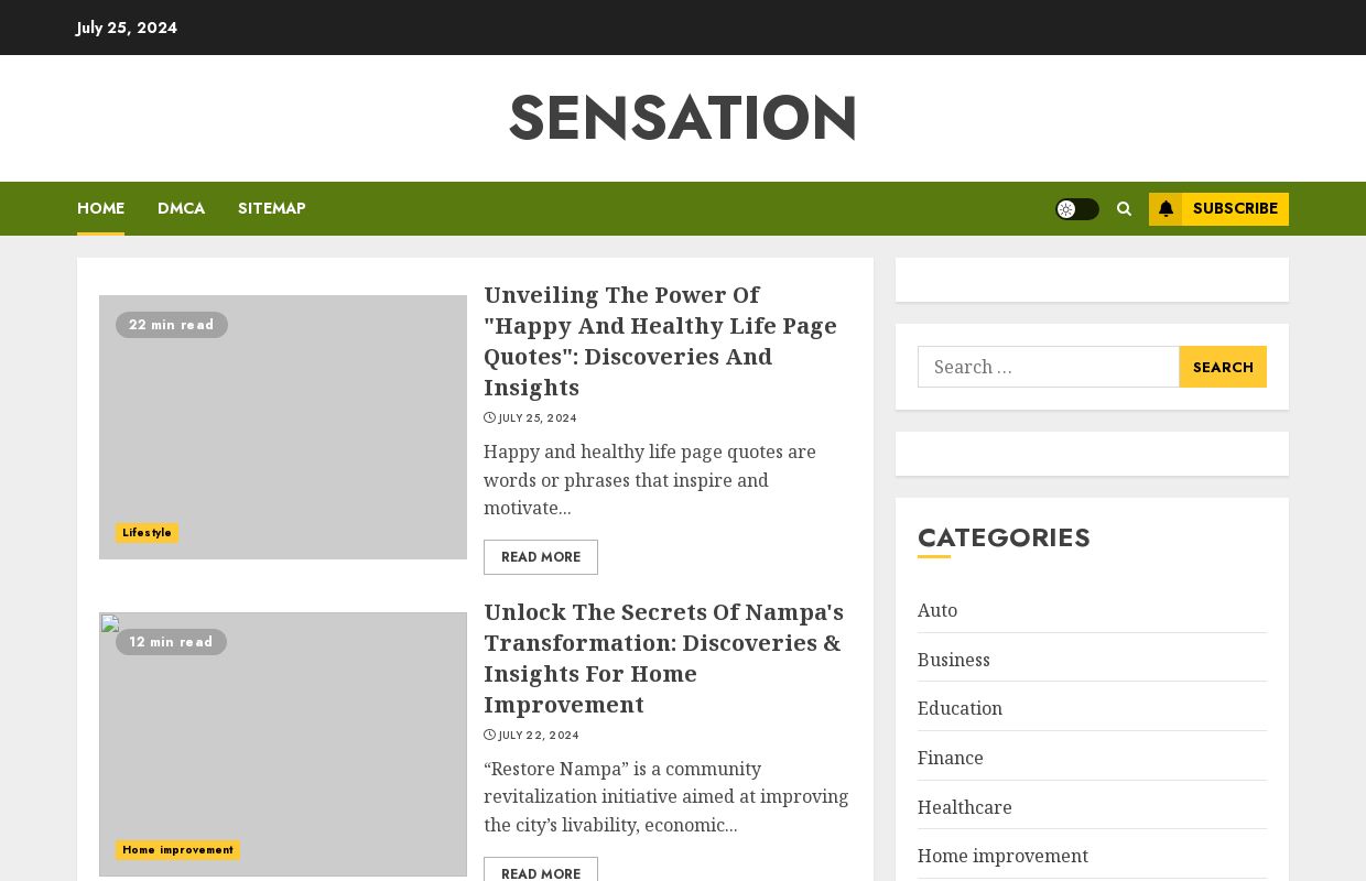Sensation