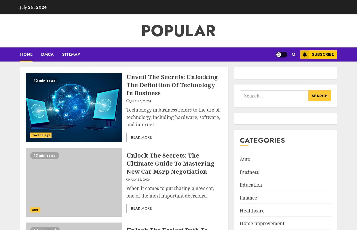 Popular