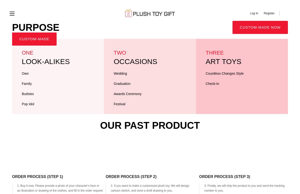 PlushToyGift.com - Custom-made Plush Toy