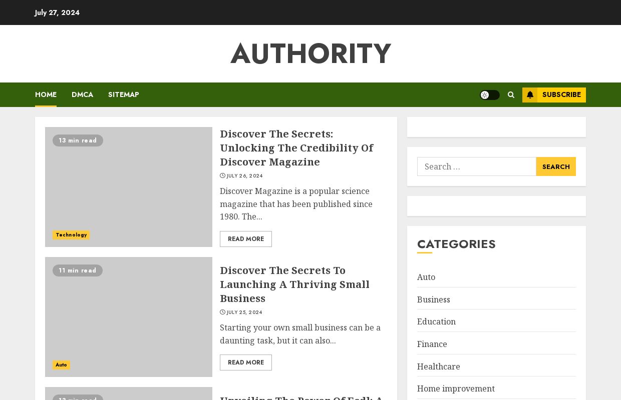 Authority