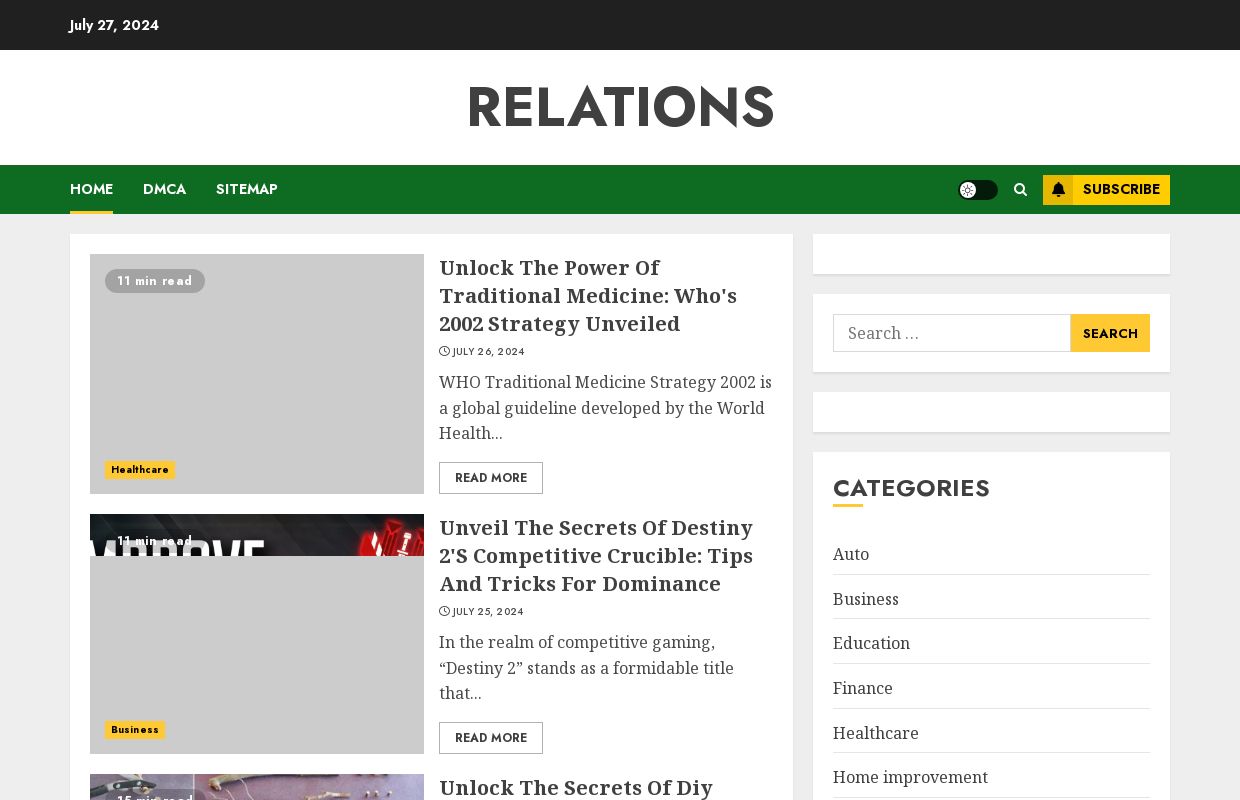 Relations