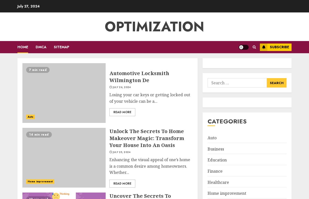 Optimization