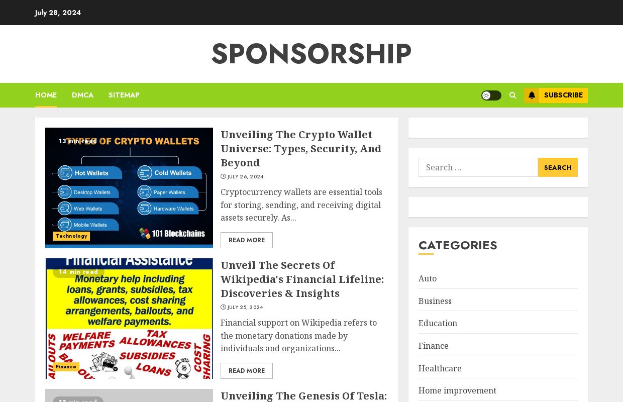 Sponsorship
