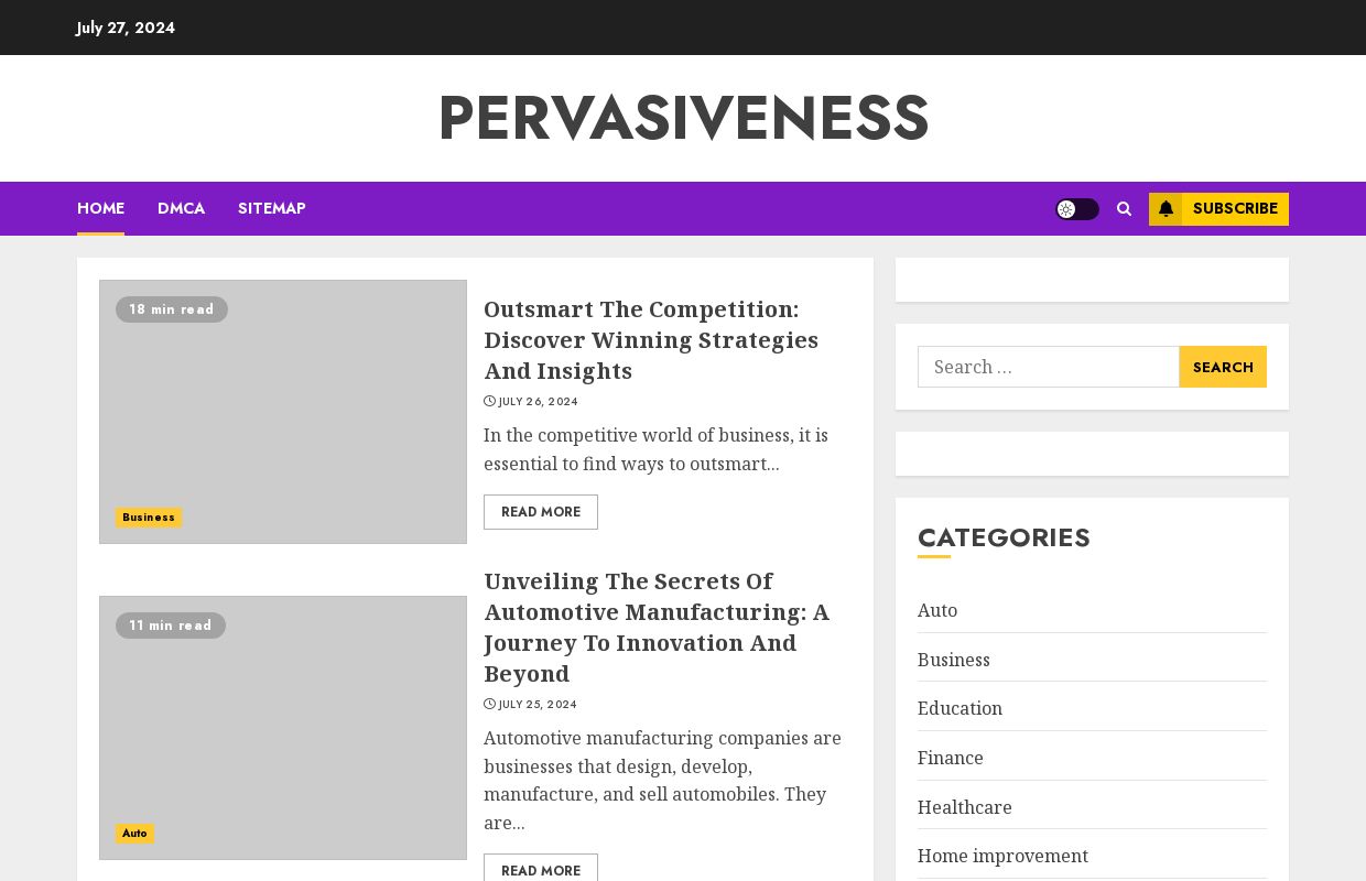 Pervasiveness