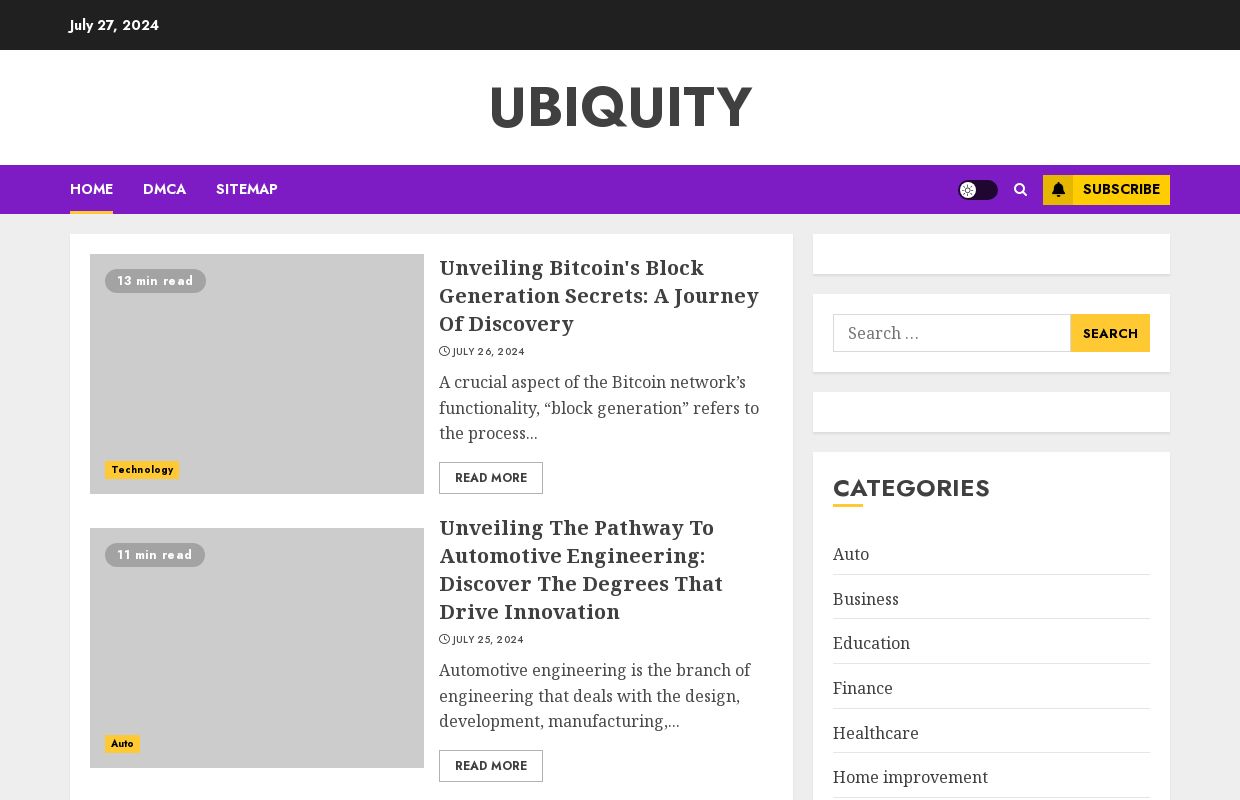 Ubiquity