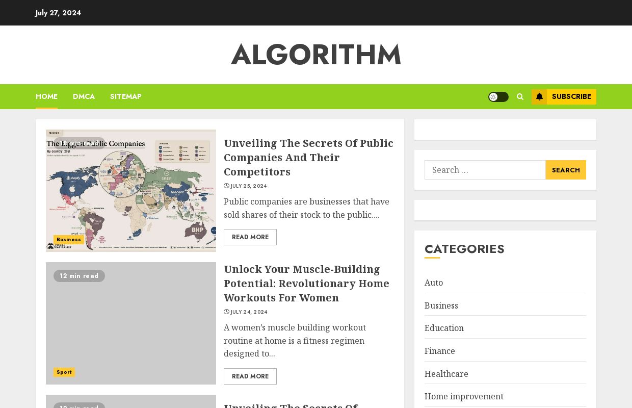 Algorithm