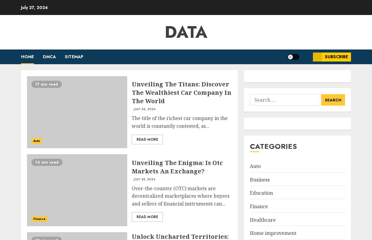 Data