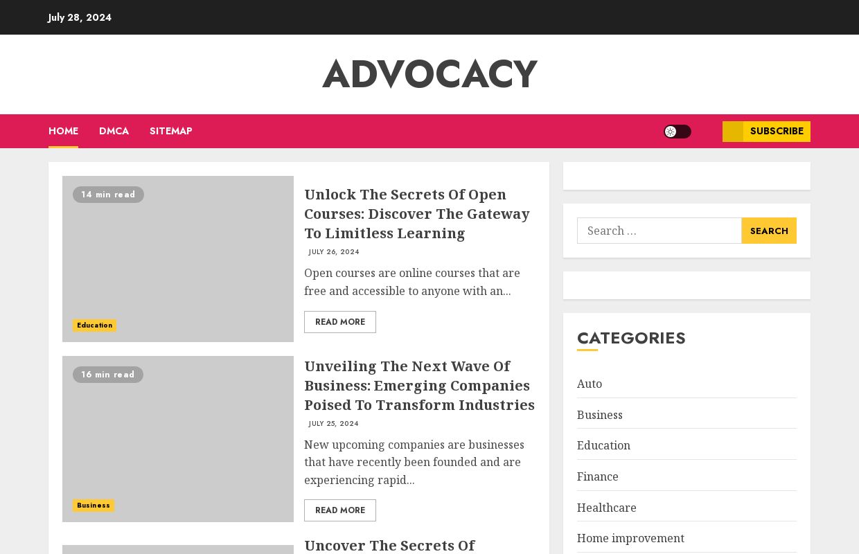 Advocacy